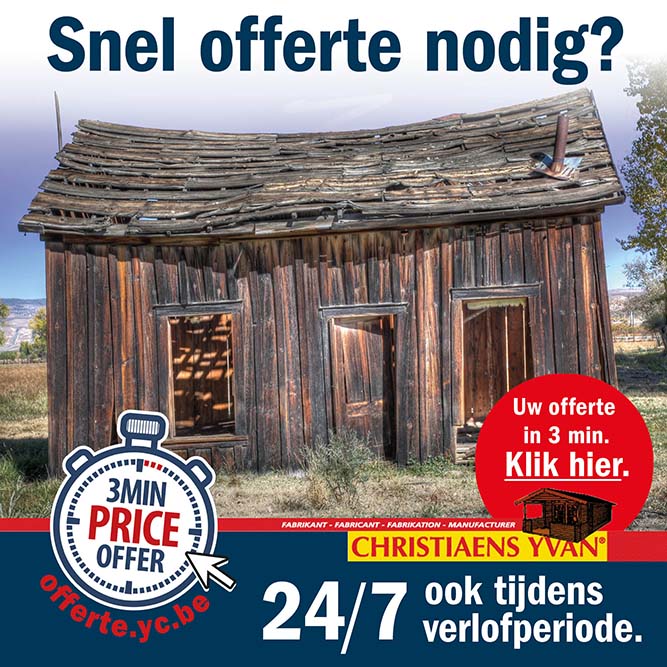 Offerte binnen 3 minuten in uw mailbox